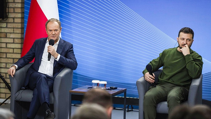 Туска раскритиковали за оскорбление поляков на встрече с Зеленским